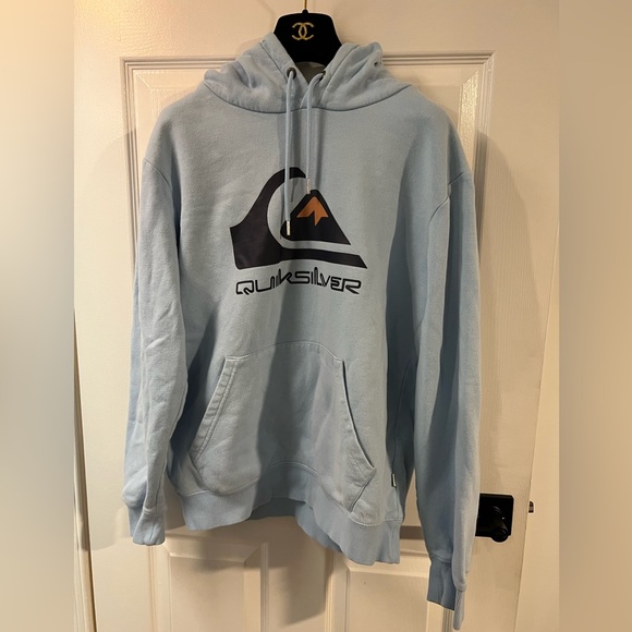 Quicksilver Men´s sweatshirt Big Logo Pullover Hoodie size M - Picture 2 of 7